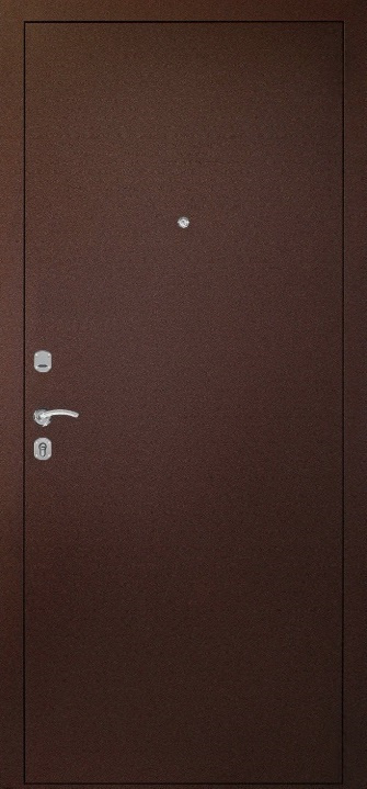 Тульские двери Входная дверь А7-2-3 мет/мет, арт. 0008179 - фото №1
