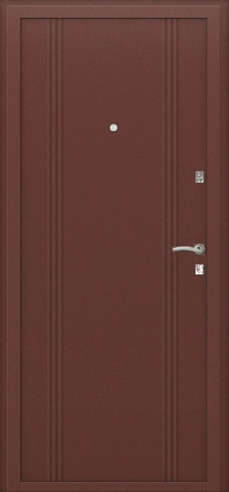 Тульские двери Входная дверь А06 мет-мет, арт. 0008187 - фото №1