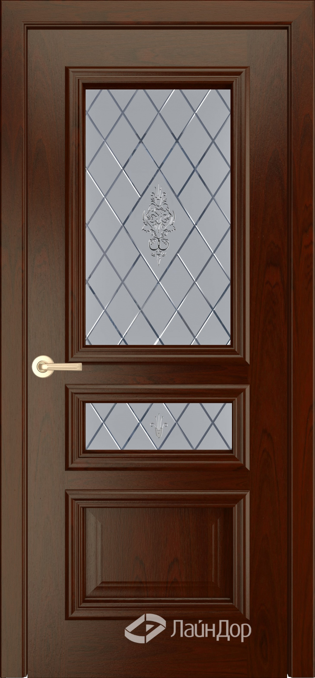 ЛайнДор Межкомнатная дверь Агата ПО Лилия, арт. 10312 - фото №2