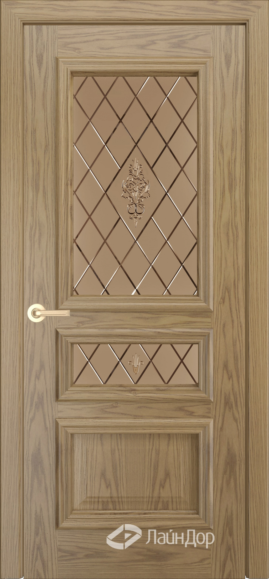 ЛайнДор Межкомнатная дверь Агата ПО Лилия, арт. 10312 - фото №4