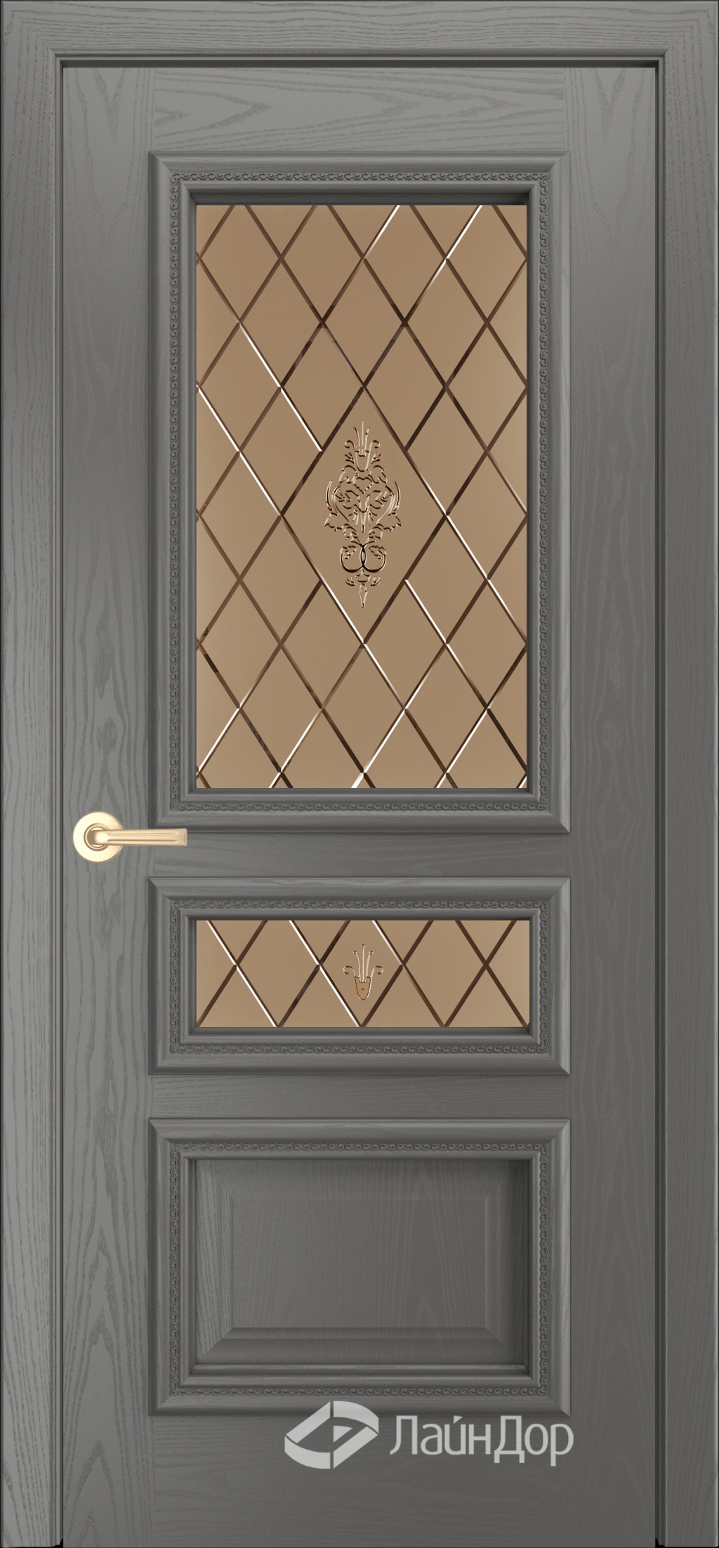 ЛайнДор Межкомнатная дверь Агата-Д Б009 ПО Лилия, арт. 10317 - фото №6