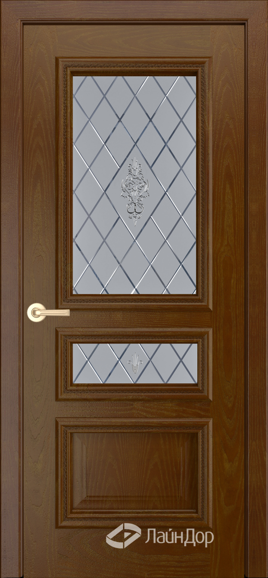 ЛайнДор Межкомнатная дверь Агата-Д Б009 ПО Лилия, арт. 10317 - фото №5