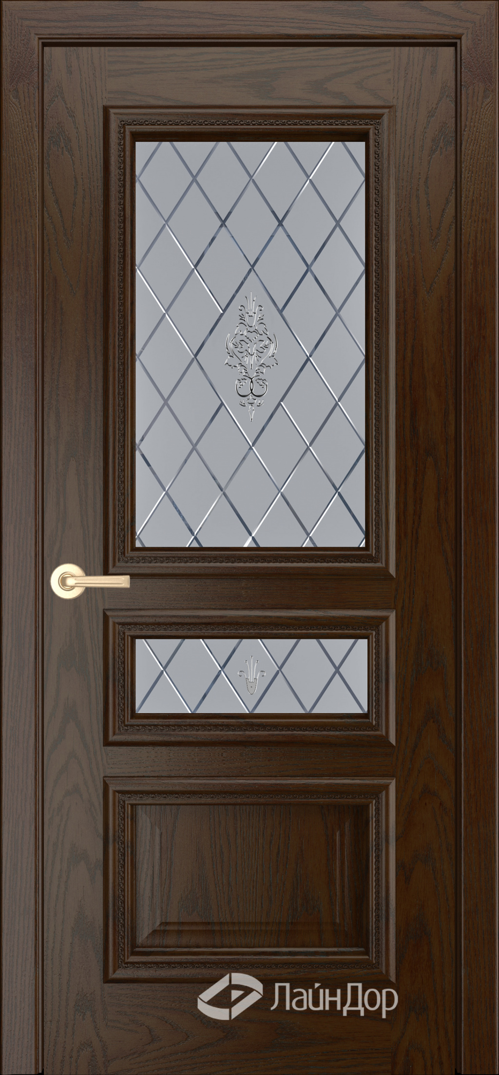 ЛайнДор Межкомнатная дверь Агата-Д Б009 ПО Лилия, арт. 10317 - фото №4