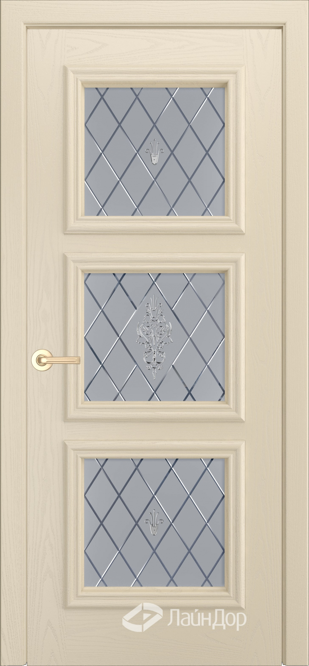 ЛайнДор Межкомнатная дверь Грация-Д Б006 ПО Лилия, арт. 10348 - фото №5