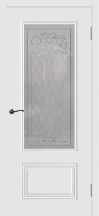 Cordondoor Межкомнатная дверь Аккорд В1 ПО Узор 3, арт. 10706 - фото №2